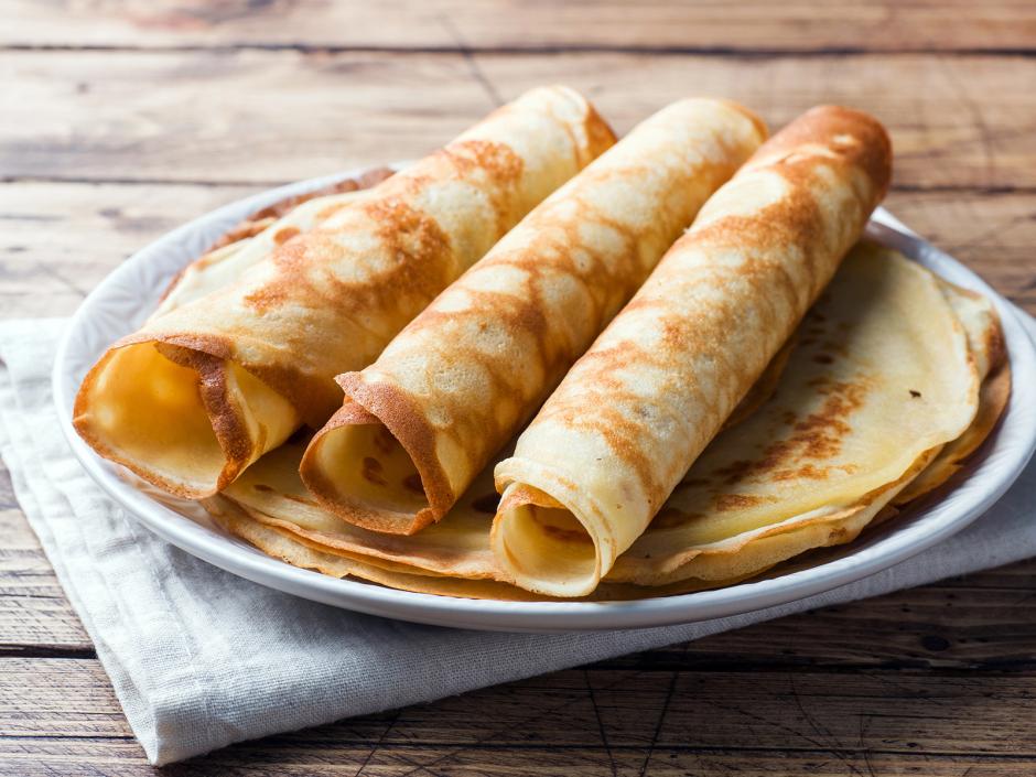 Pfannkuchen aus Teffmehl