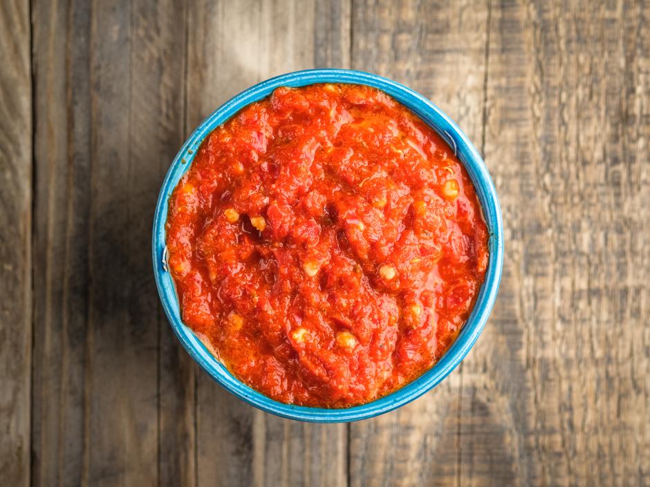 Feurige Teufelssauce mit Chili