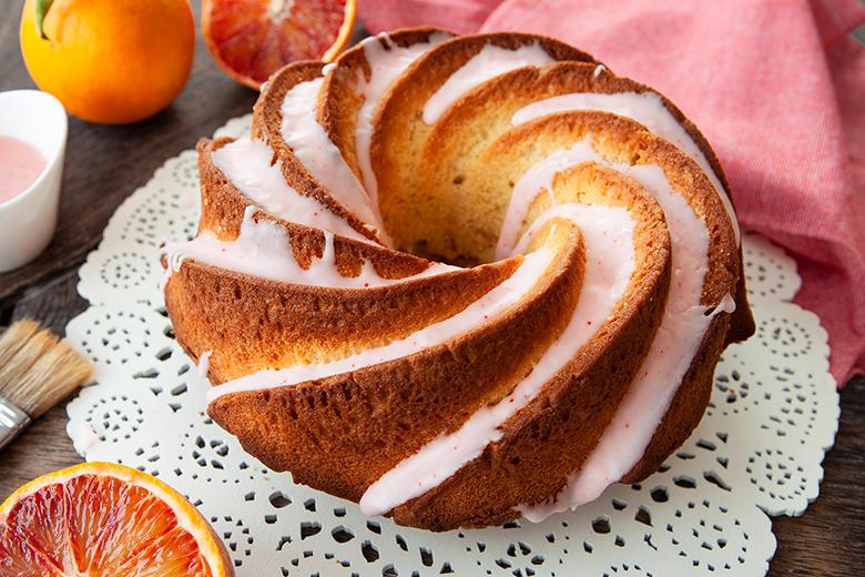 Blutorangen Gugelhupf