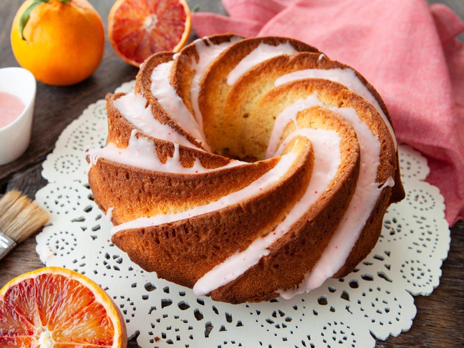 Blutorangen Gugelhupf