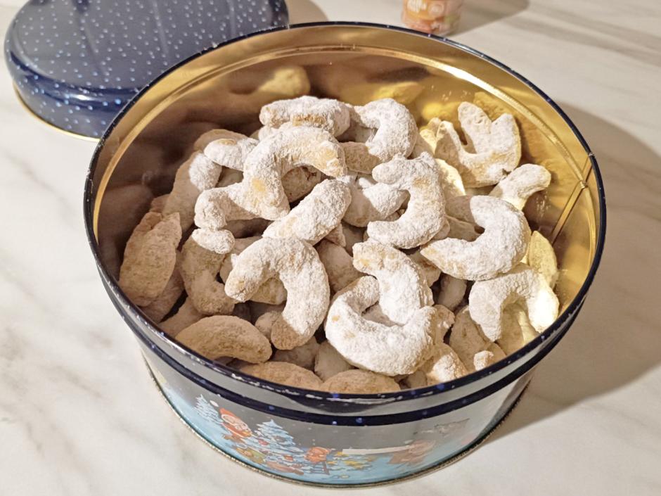 Zarte Vanillekipferl