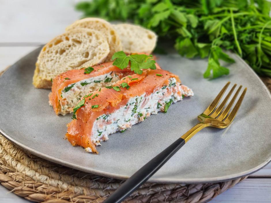 Terrine vom Räucherlachs
