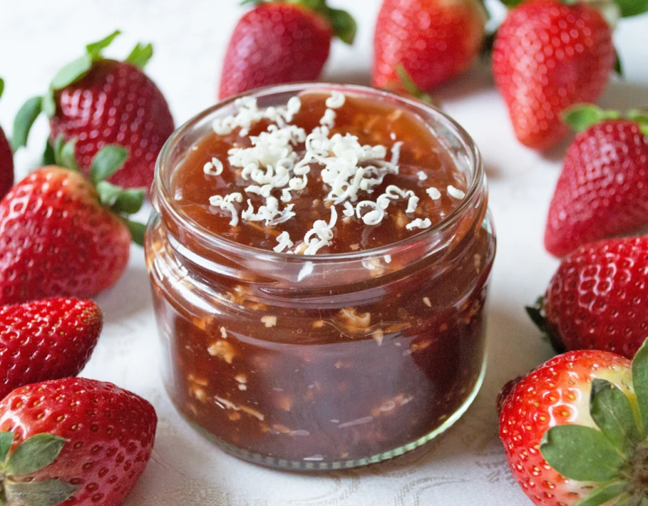 Schoko-Erdbeermarmelade