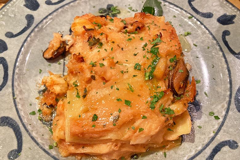Lasagne frutti di mare