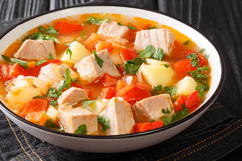 Marmitako Thunfisch-Eintopf