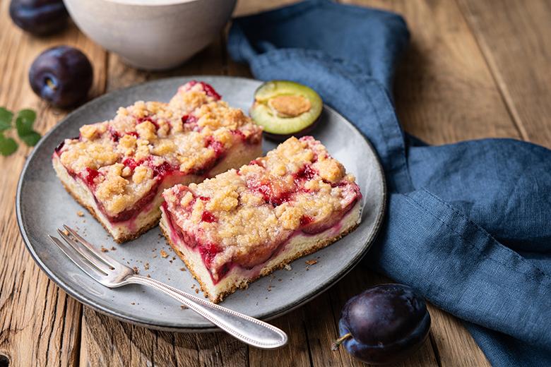 Fruchtiger Zwetschkenfleck