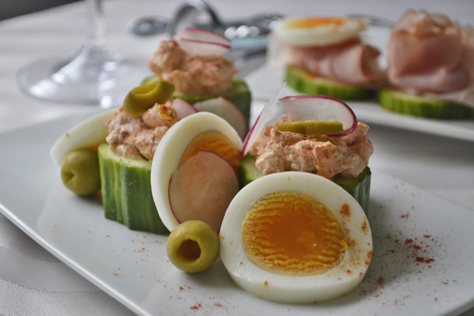 Gef&uuml;llte Gurke