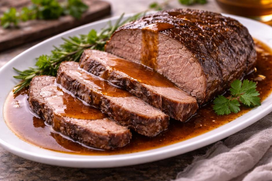 Geschmorter Rindsbraten - Rinderbraten