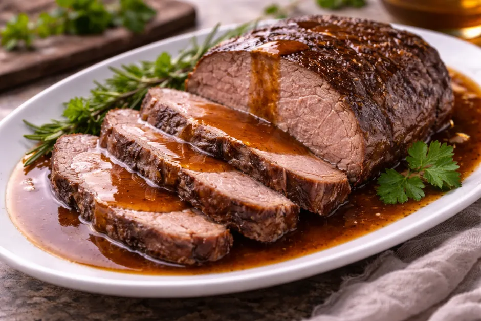 Geschmorter Rindsbraten - Rinderbraten