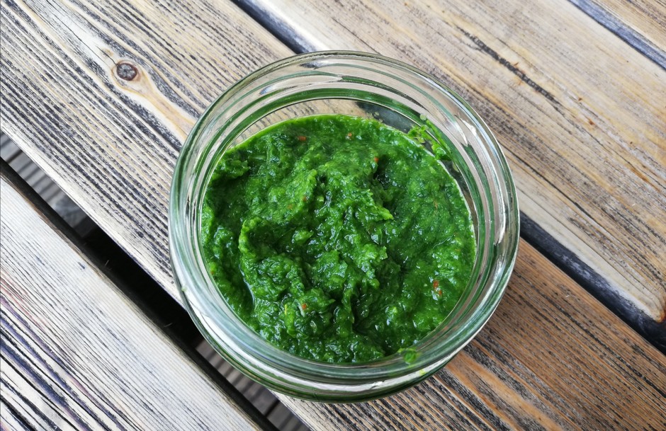 Zitronenminzchutney
