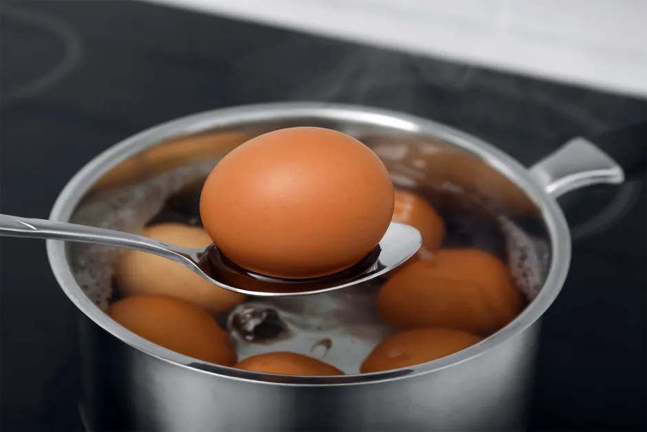 Eier kochen