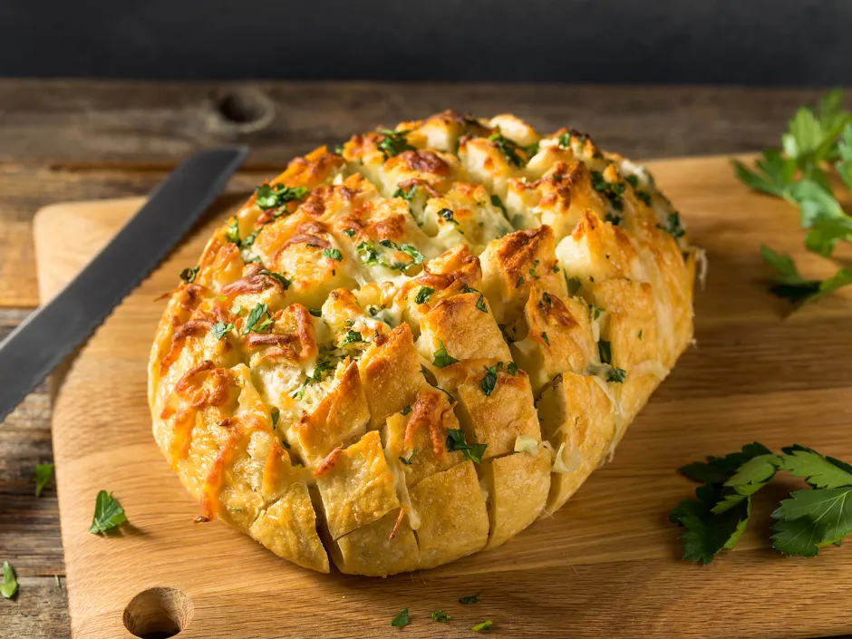 Überbackener Brotlaib