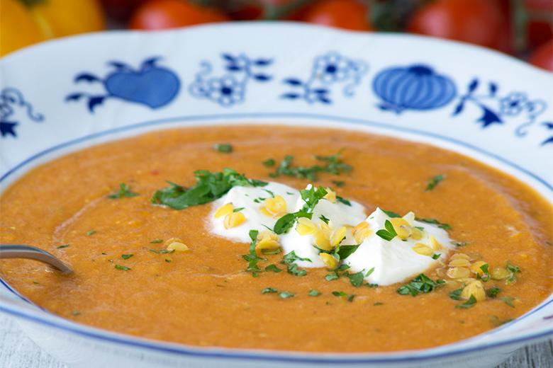 Rote Linsensuppe