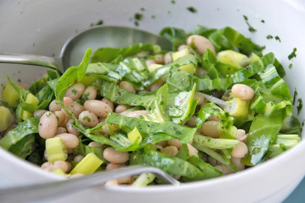 Bohnen-Kochsalat
