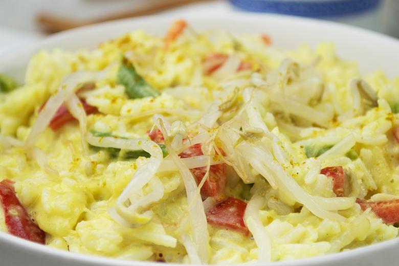 Exotischer Curry-Reis