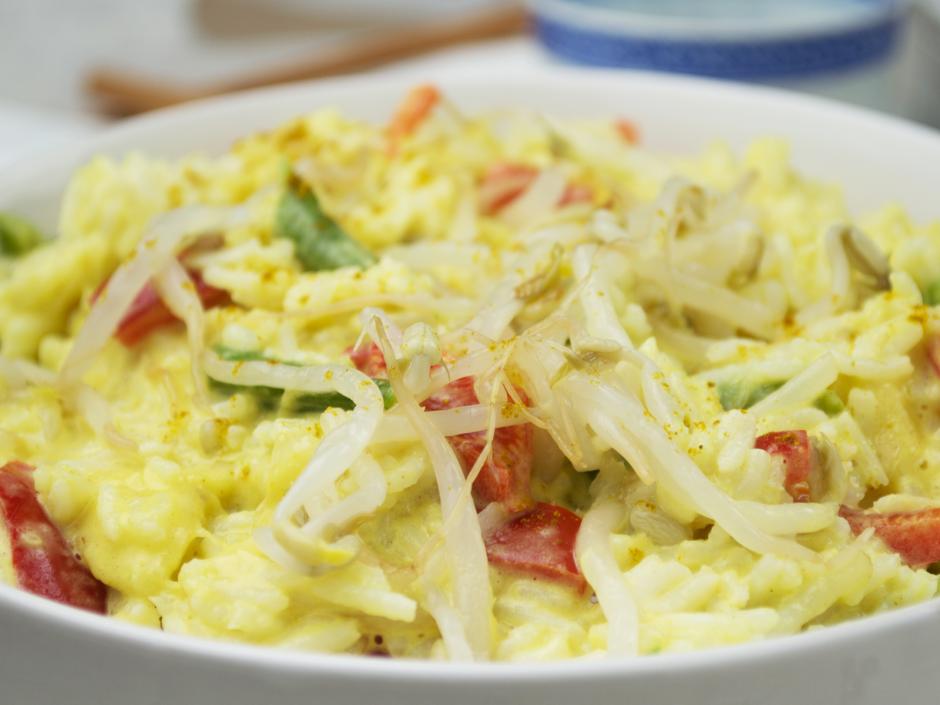 Exotischer Curry-Reis