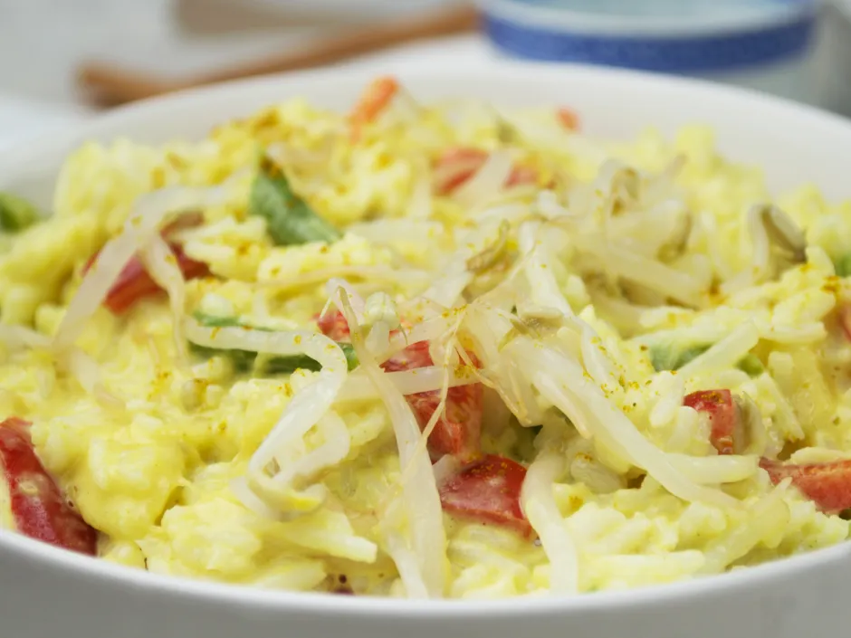 Exotischer Curry-Reis