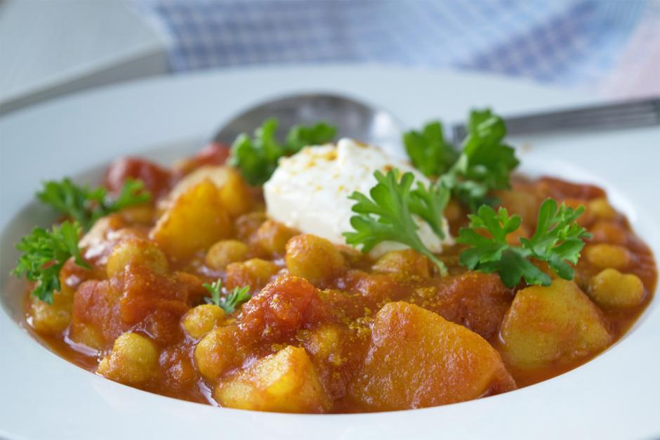 Kichererbsen-Curry