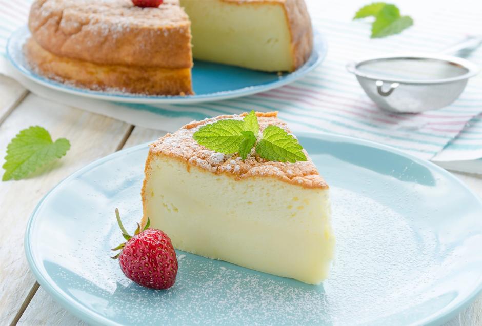 Gebackene Topfentorte