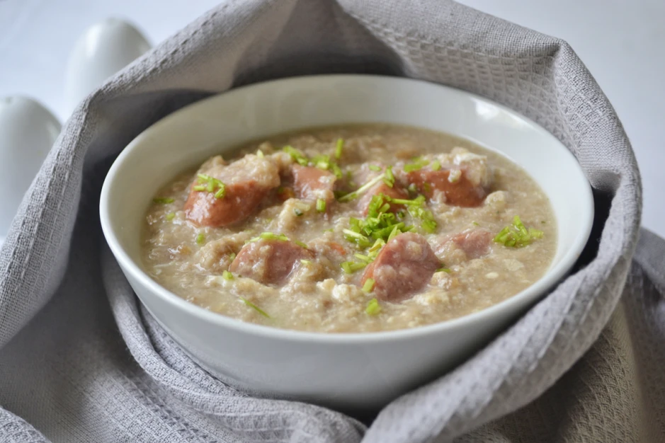 Brotsuppe mit Frankfurter