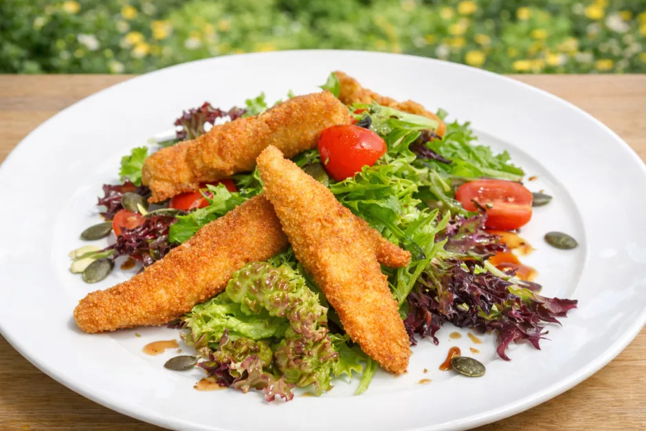Backhendlsalat