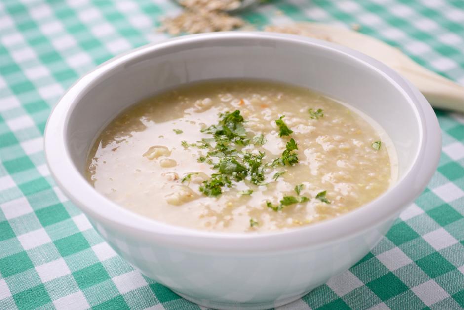 Haferschleimsuppe
