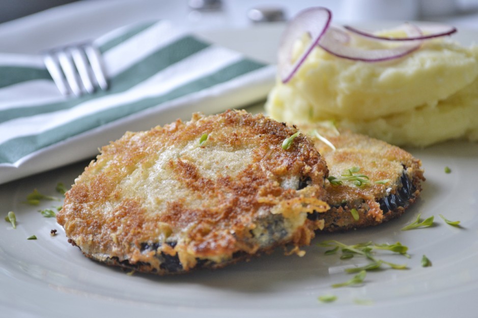 Auberginenschnitzel