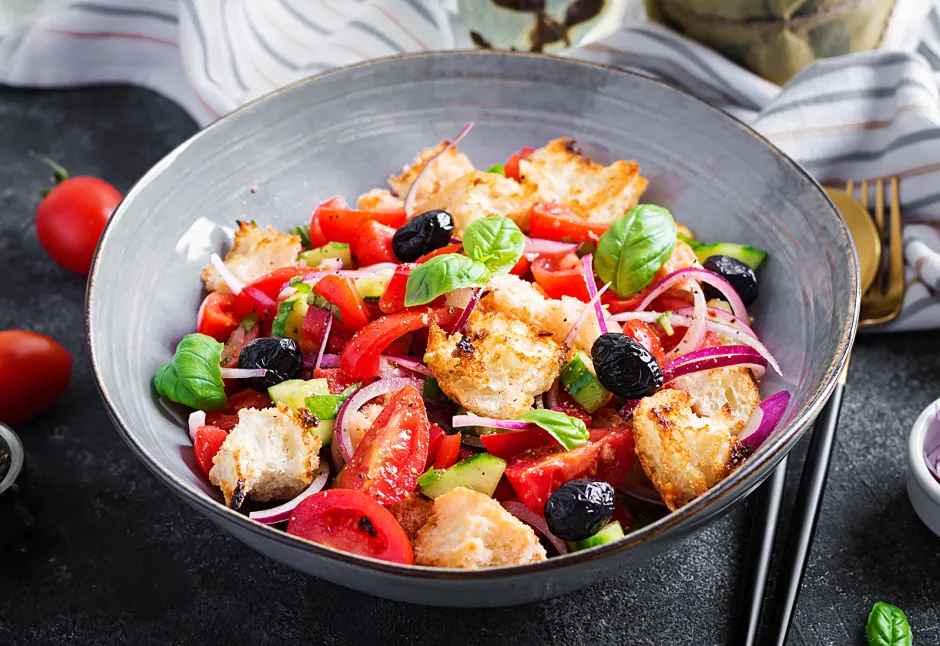 Panzanella - italienischer Brotsalat