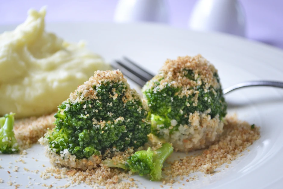 Broccoli mit Brösel