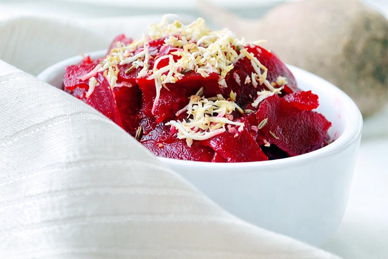 Roter Rübensalat mit Kren