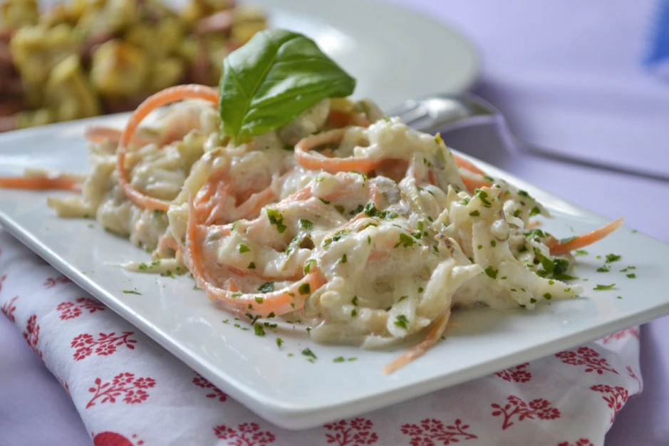 Wurzelsalat mit Birnen