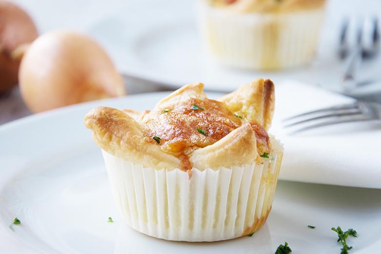 Zwiebelkuchen - Häppchen