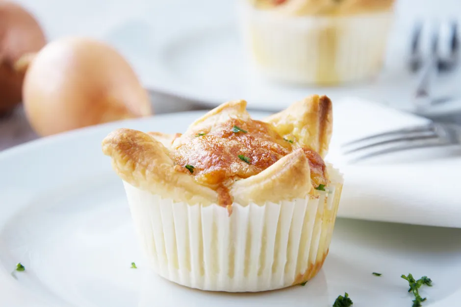 Zwiebelkuchen - H&auml;ppchen