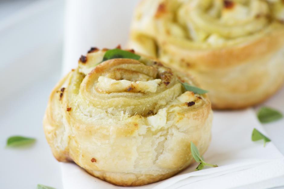 Pesto-Schnecken