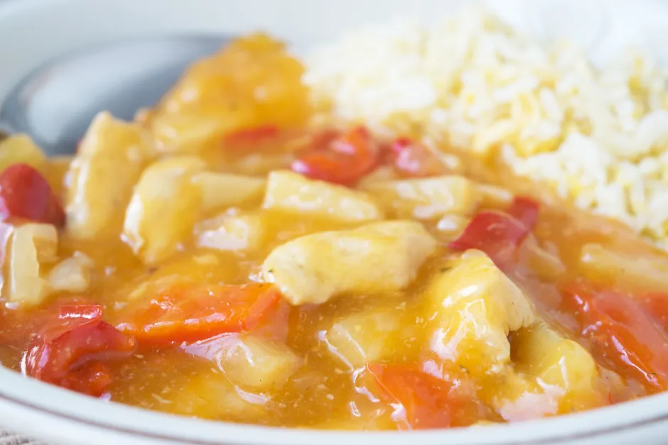 Huhn süß-sauer