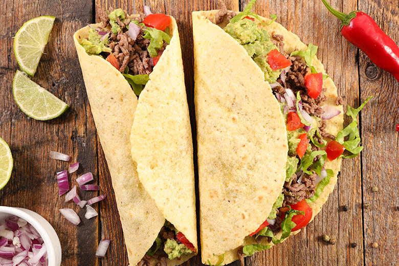 Fajitas mit Faschiertem