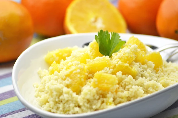 Orangen-Couscous