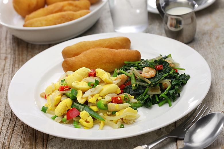 Ackee mit Saltfish Jamaikas Nationalgericht