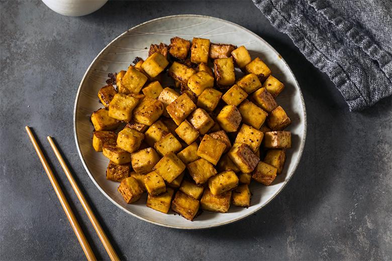 Gebackener Tofu
