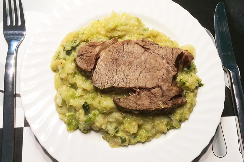 Grünkohl nach Hausfrauenart