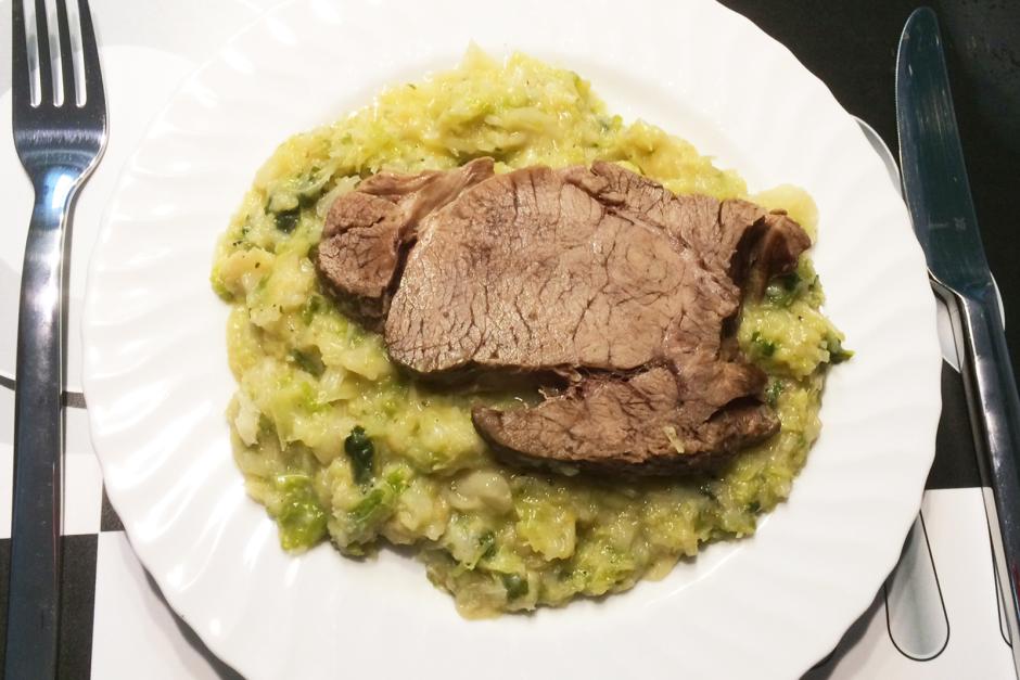 Grünkohl nach Hausfrauenart