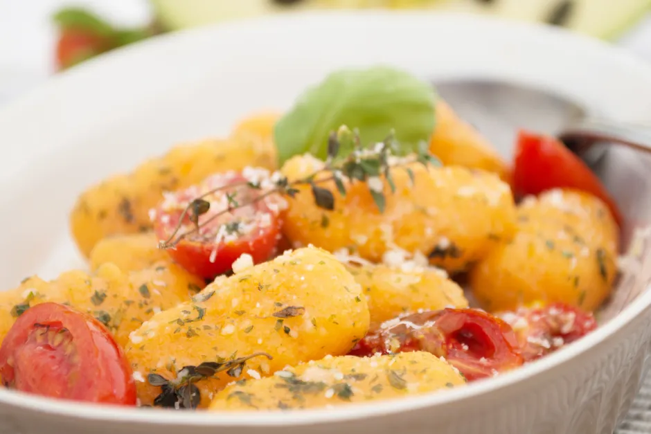K&uuml;rbis Gnocchi