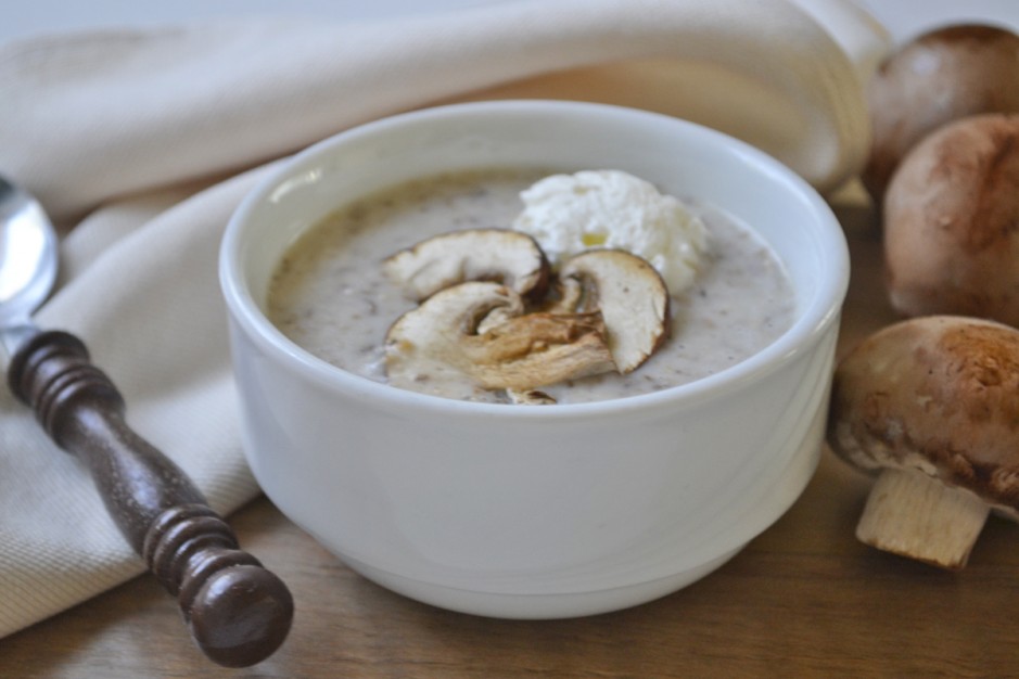 Champignonsuppe