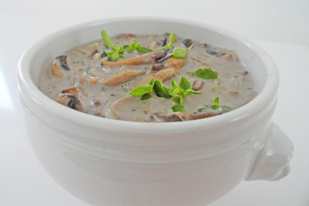Champignonsuppe
