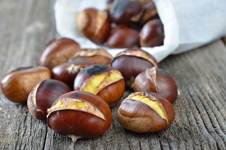 Maroni aus dem Backofen