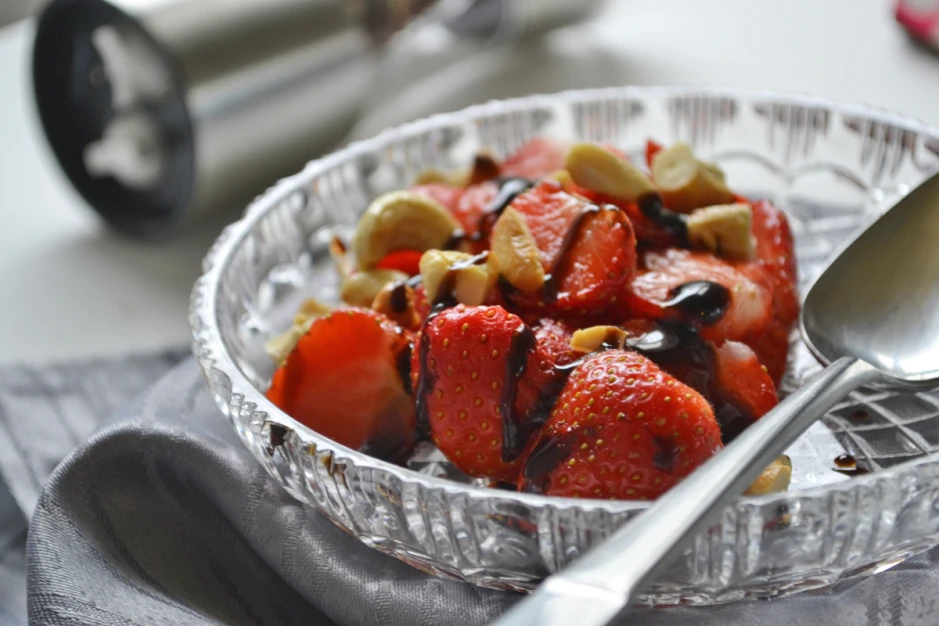 Balsamico-Erdbeeren