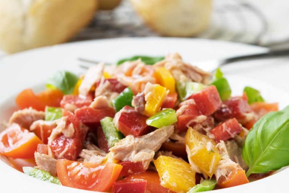 Thunfischsalat mit Joghurt Dressing