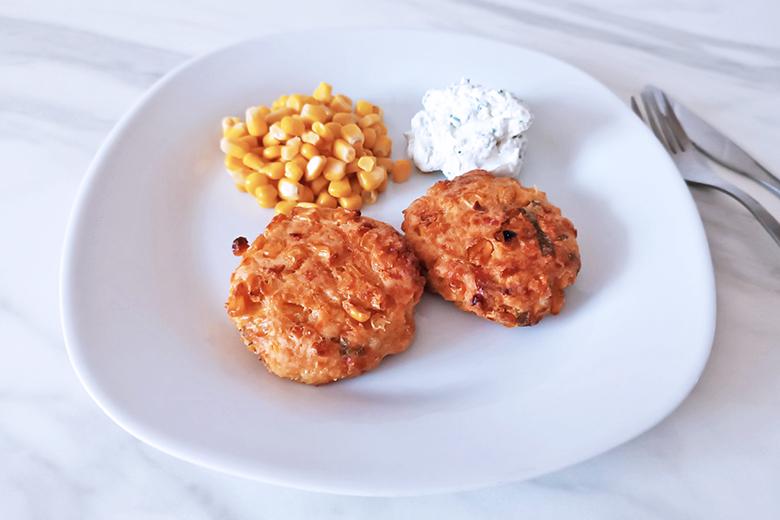 Maislaibchen aus der Heißluftfritteuse