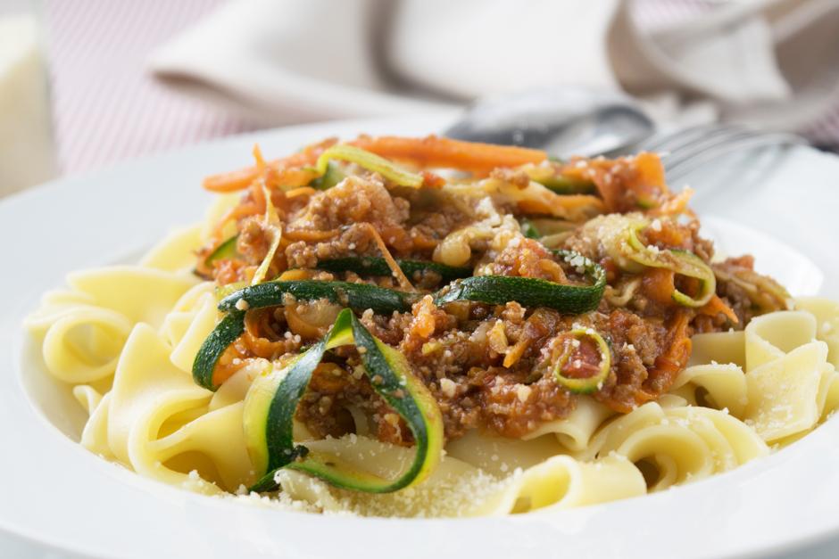 Zucchini-Karotten Pasta