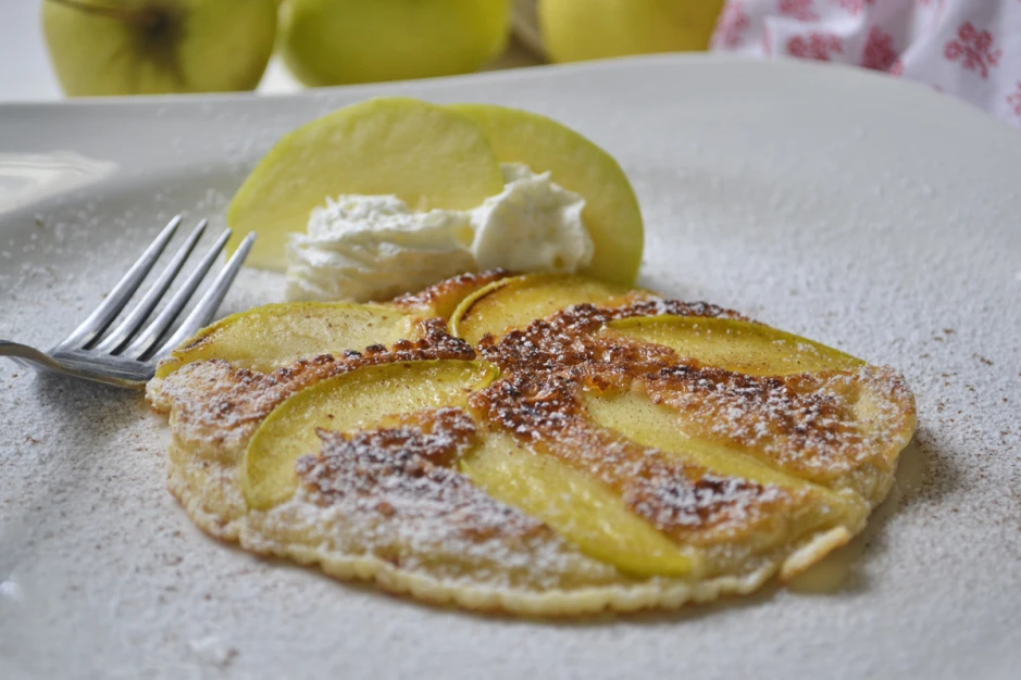 Apfel-Pancakes